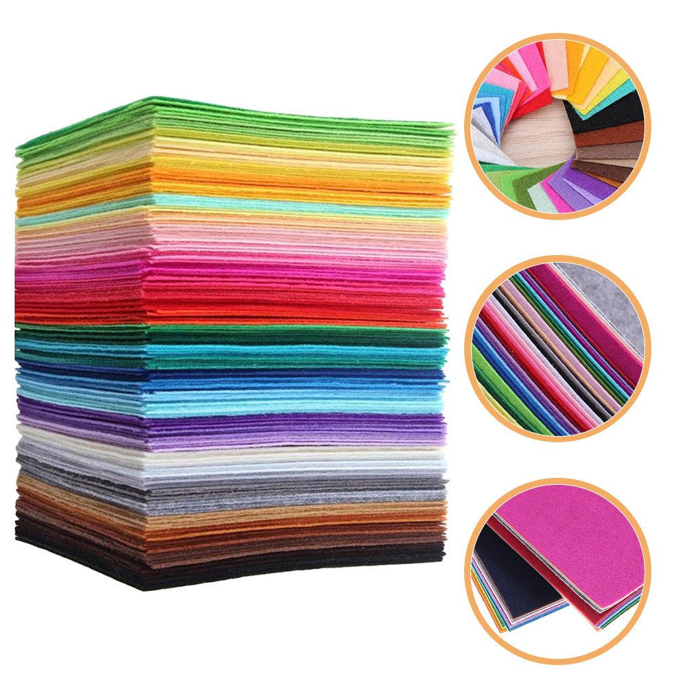 40Pcs Vibrant Nonwoven Fabric  - Is Sewing Textile Art reseña y precio