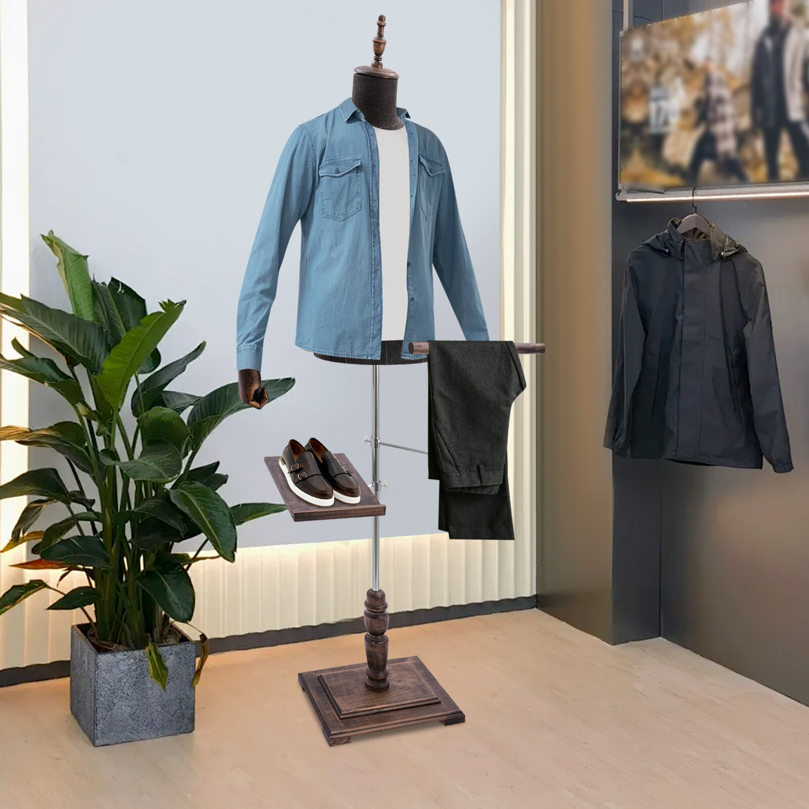 Male Mannequin with Arms, Pant - Dress Form Mannequin reseña y precio