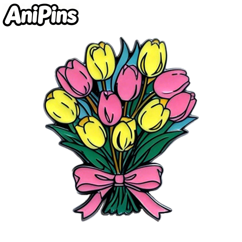 AniPins Bouquet Flowers Strawb - Sewing Labels reseña y precio