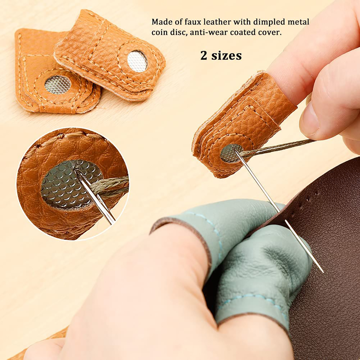 Hand-Working Sewing Thimble Me - Sewing Thimble Metal reseña y precio
