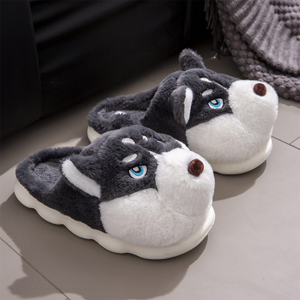 Plush Husky Slippers Plush Clo - Sewing House reseña y precio