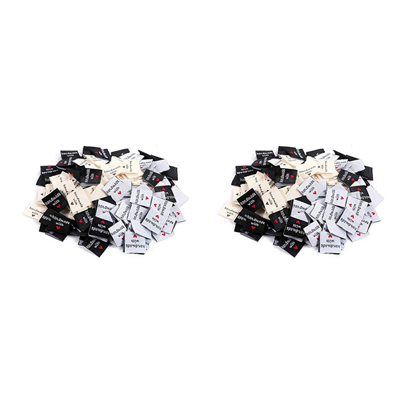 A02M-300 Pcs Handmade Sew-On W - Sewing Labels reseña y precio