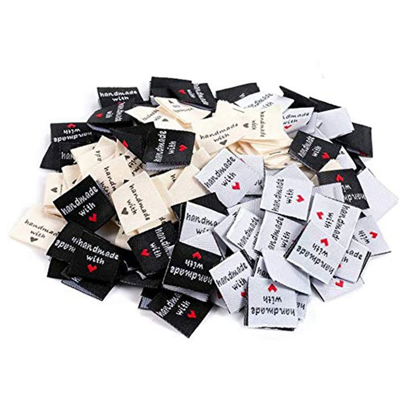 A02M-300 Pcs Handmade Sew-On W - Sewing Labels reseña y precio