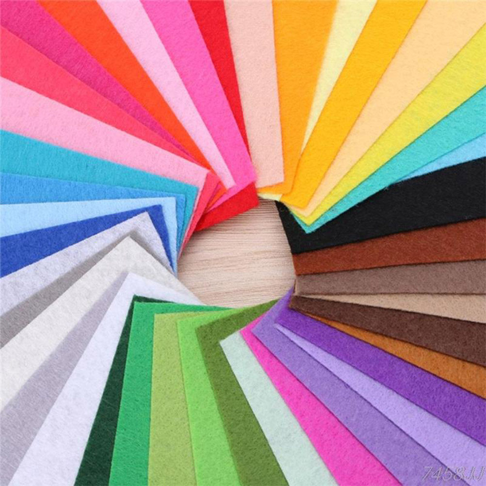 40Pcs Assorted Color Nonwoven  - Is Sewing Textile Art reseña y precio