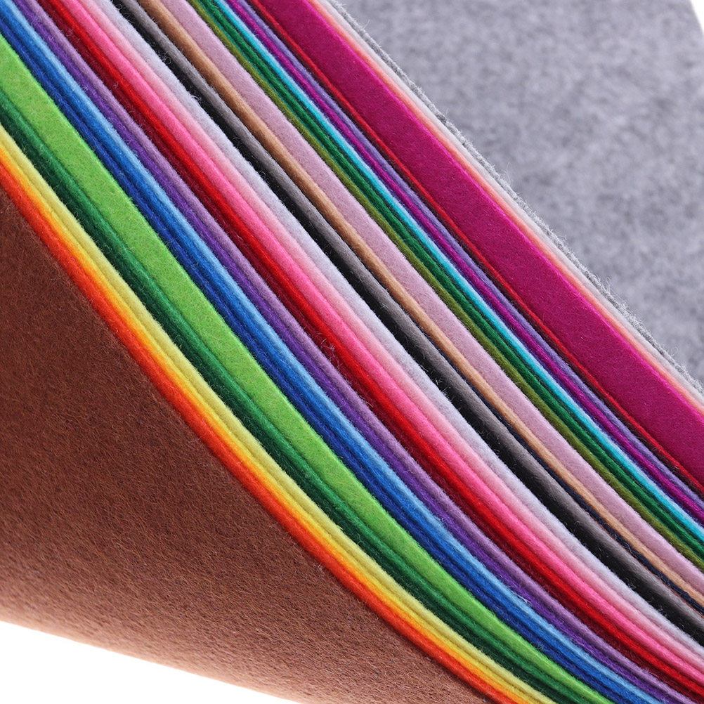 40Pcs Assorted Color Nonwoven  - Is Sewing Textile Art reseña y precio
