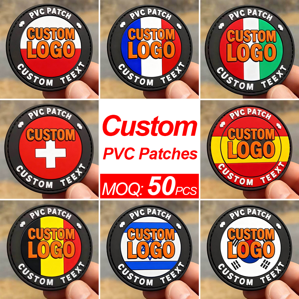 Custom Silicone Rubber Badges  - Sewing Labels reseña y precio
