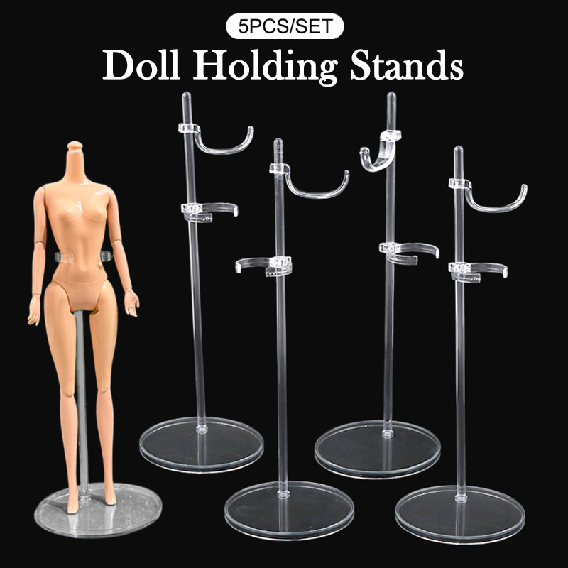 5Pcs Transparent Racks Mannequ - Dress Form Mannequin reseña y precio