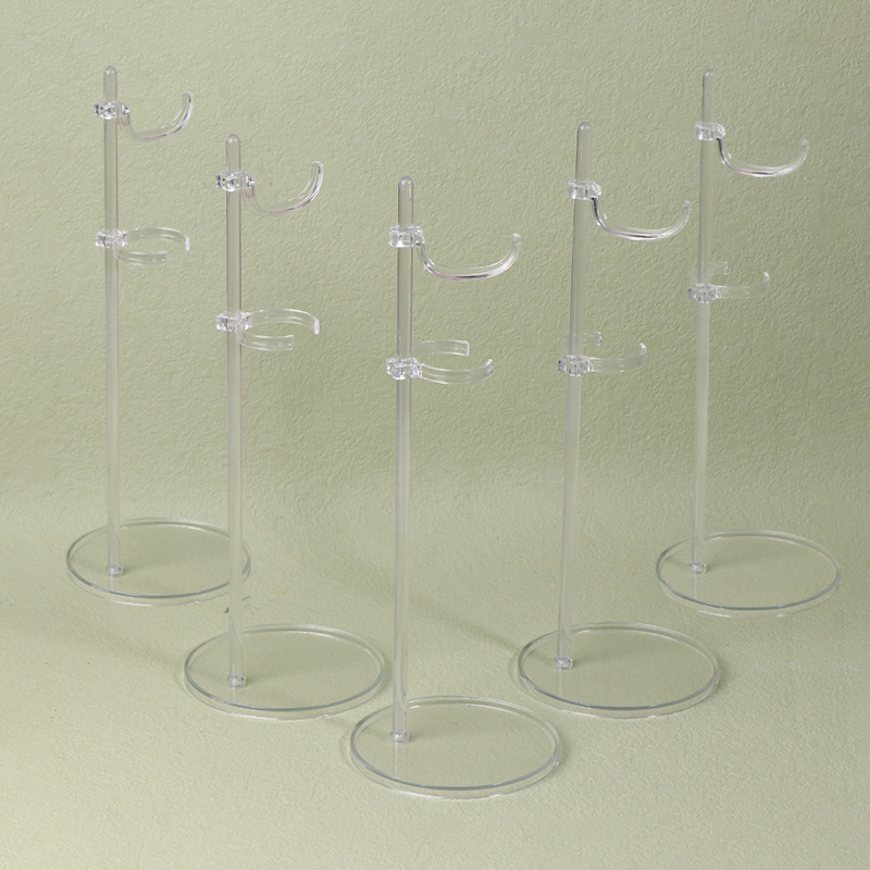 5Pcs Transparent Racks Mannequ - Dress Form Mannequin reseña y precio