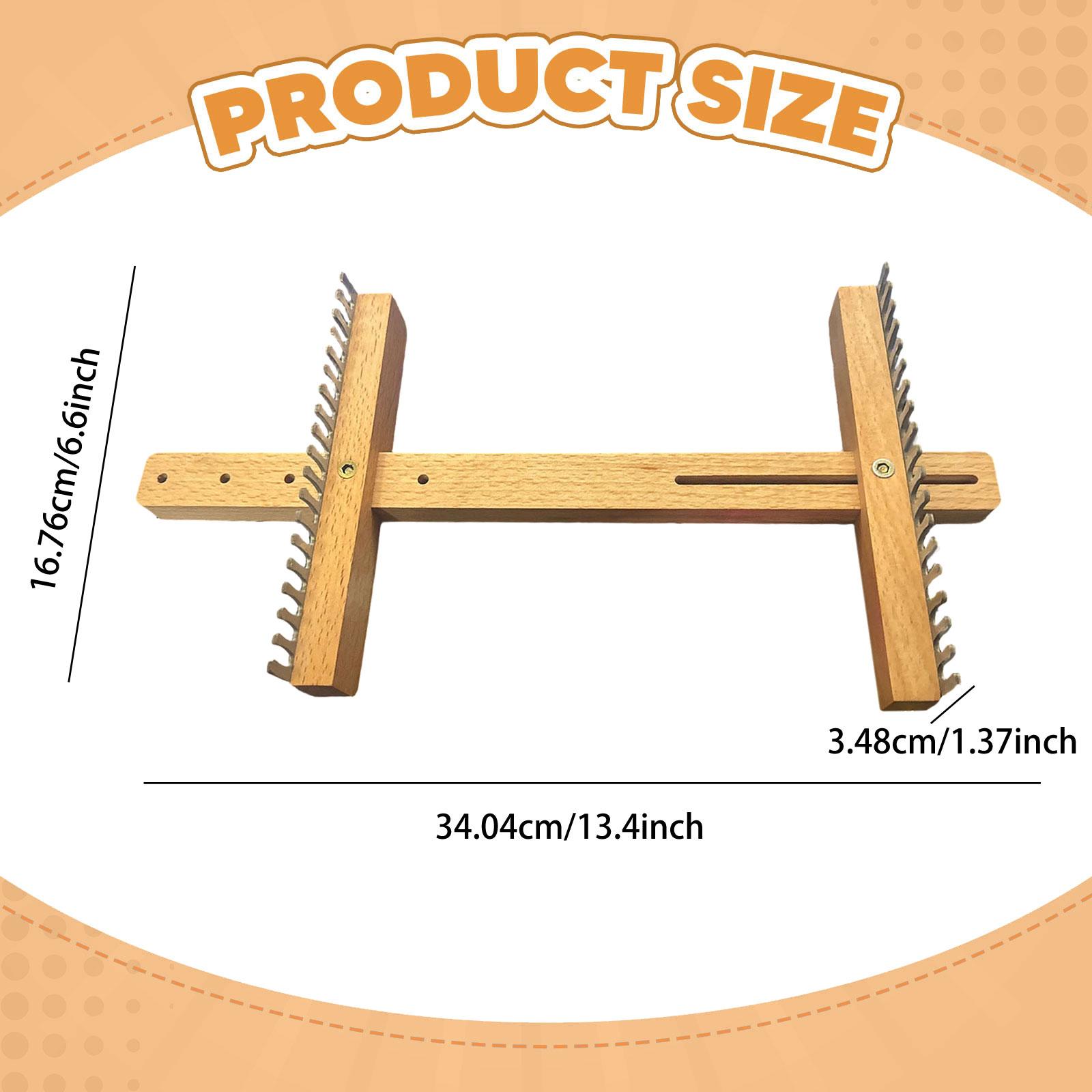 Adjustable Wooden Loom Weaving - Sewing And Textile reseña y precio