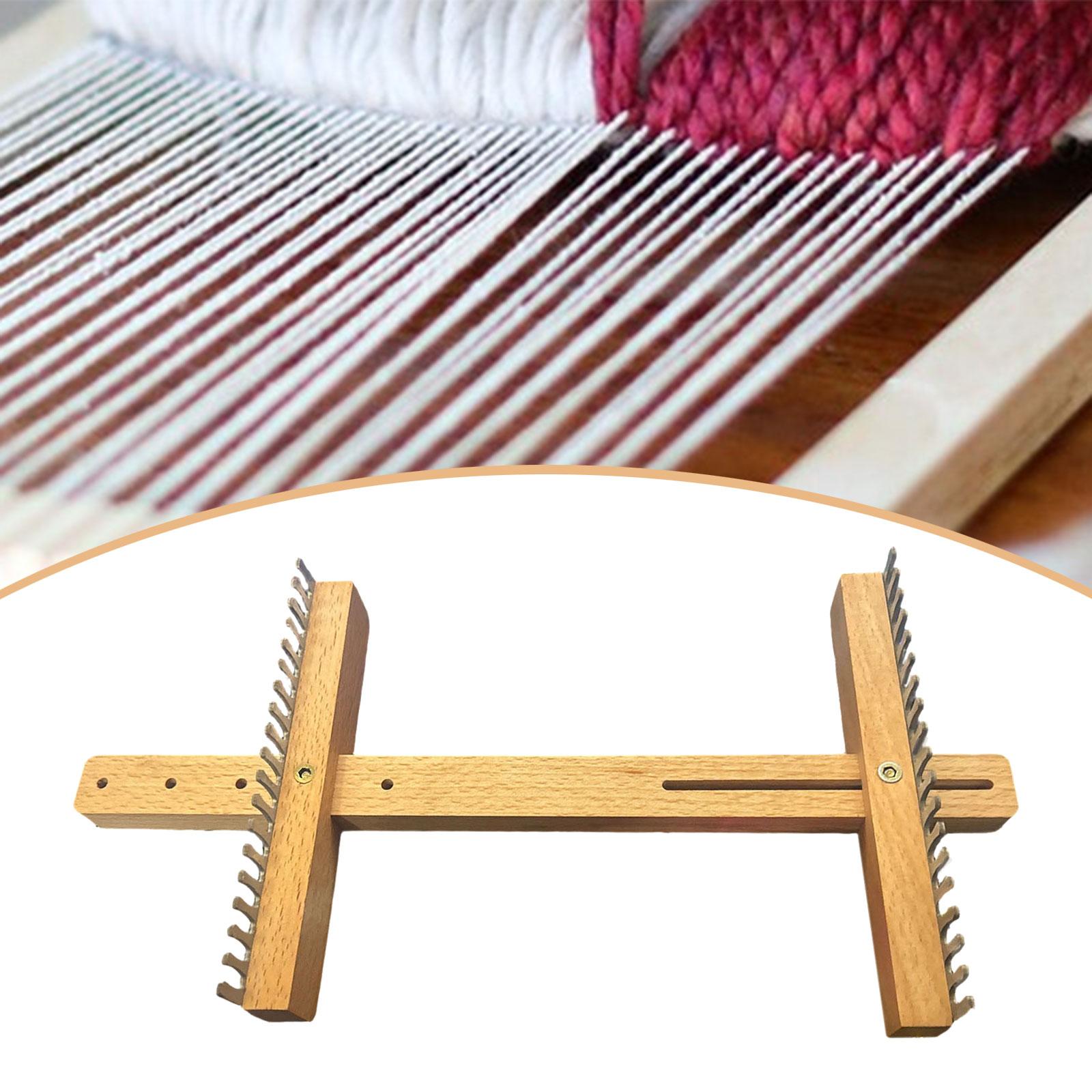Adjustable Wooden Loom Weaving - Sewing And Textile reseña y precio