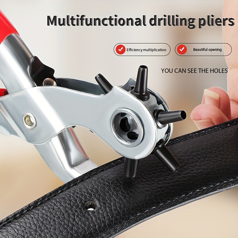 Leather Belt Hole Punch Plier  - Sewing Eyelet Fabric reseña y precio