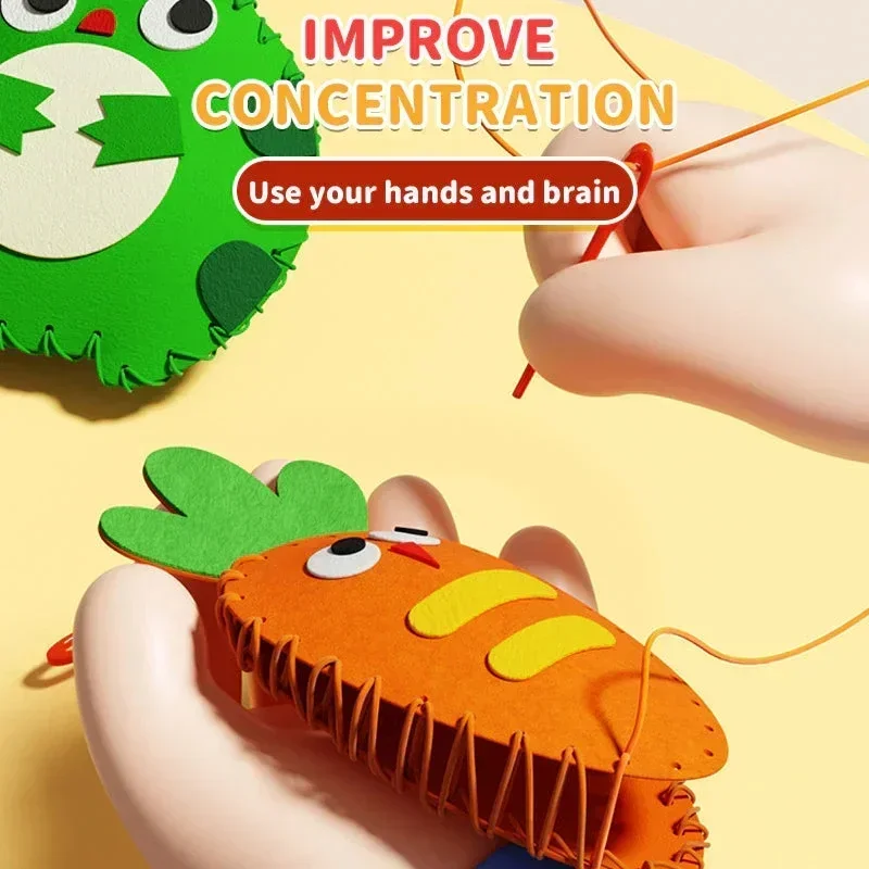 Diy Doll Sewing Toys Animal Fr - Sewing Thread In Textile reseña y precio