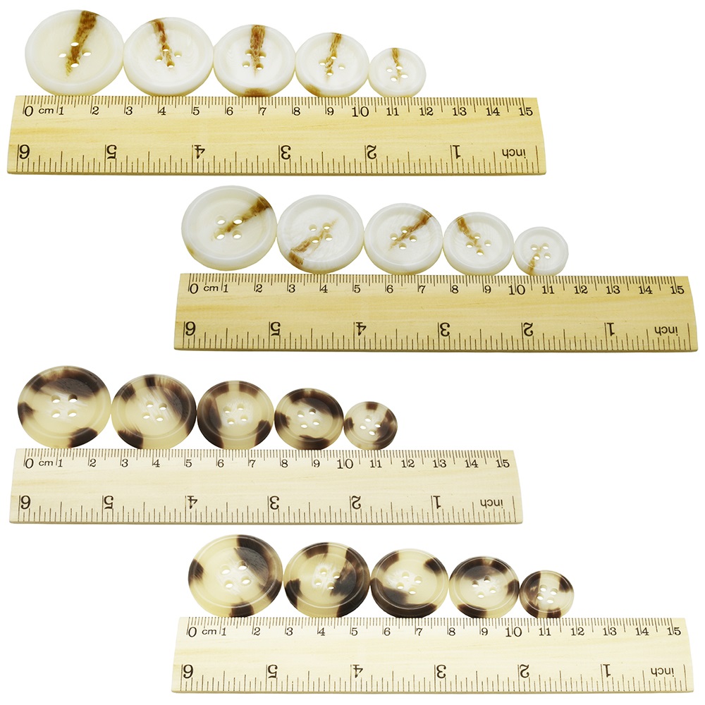 10PCS/30PCS Resin round Piping - Textile Sewing Patterns reseña y precio
