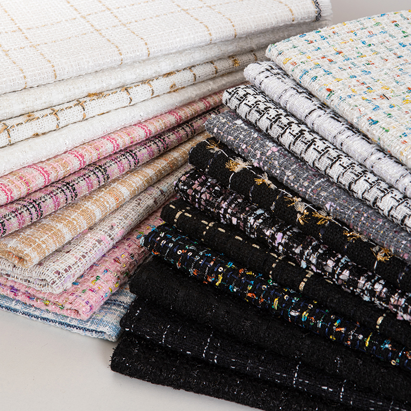 Women\'s Tweed Fabric Thickene - Sewing Tweed reseña y precio