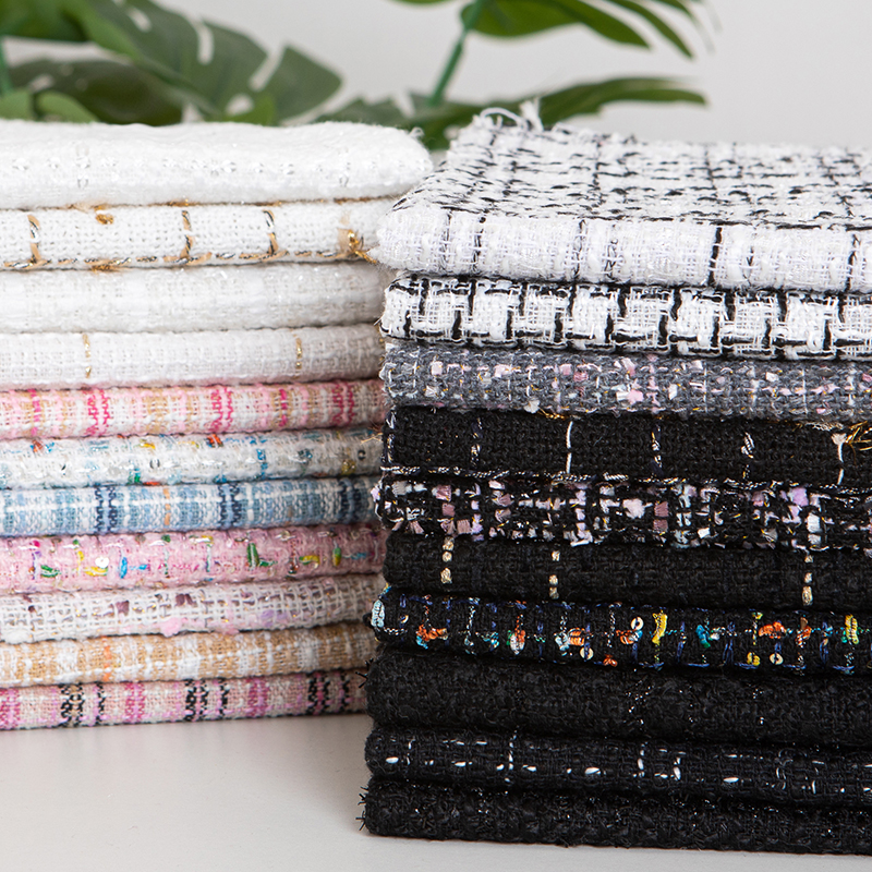 Women\'s Tweed Fabric Thickene - Sewing Tweed reseña y precio