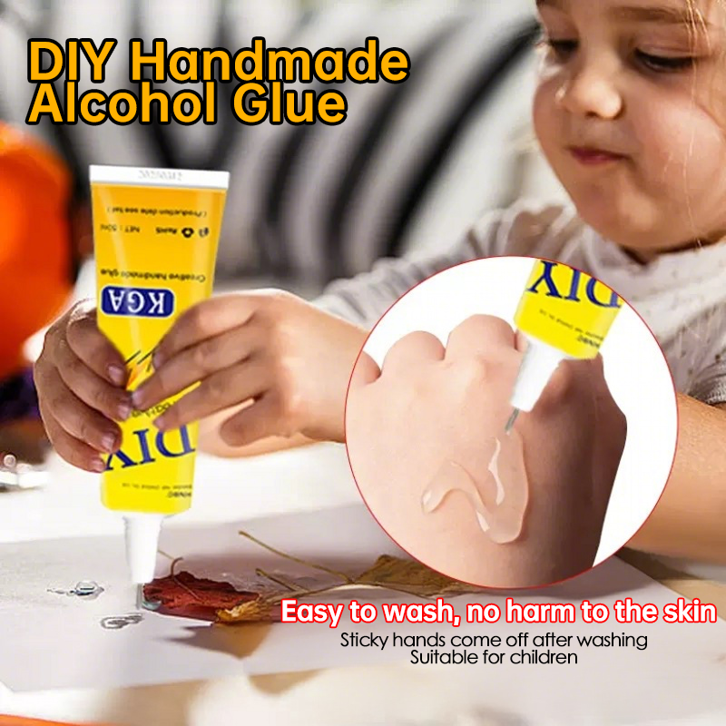 Safe glue for children  Transp - Fabric Glue Bond reseña y precio