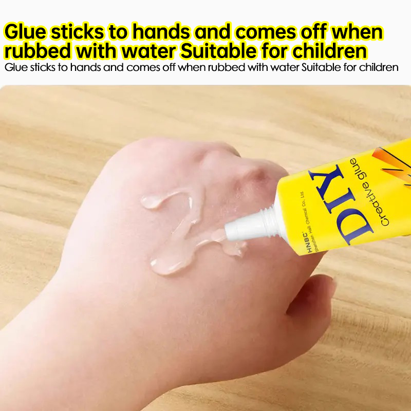 Safe glue for children  Transp - Fabric Glue Bond reseña y precio