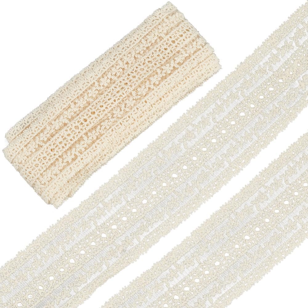2.2 Inch Wide Vintage Cotton L - Sewing Eyelet Fabric reseña y precio