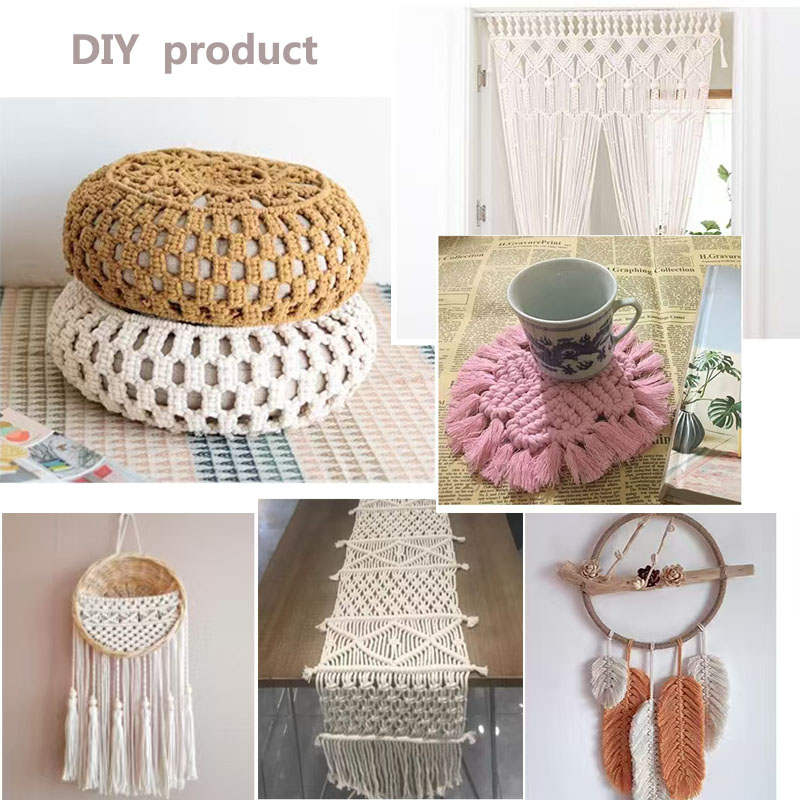 3mm 100M Macrame Cord Rope Cot - Sewing Thread In Textile reseña y precio