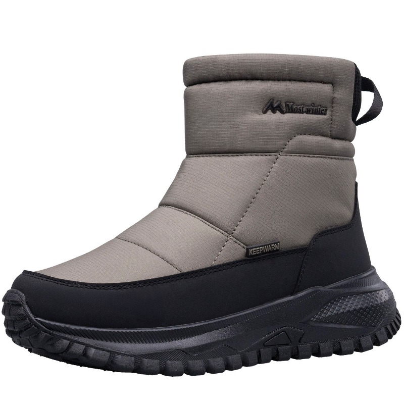 Men's Boots Warm Snow Boots Wa - Sewing Zipper reseña y precio