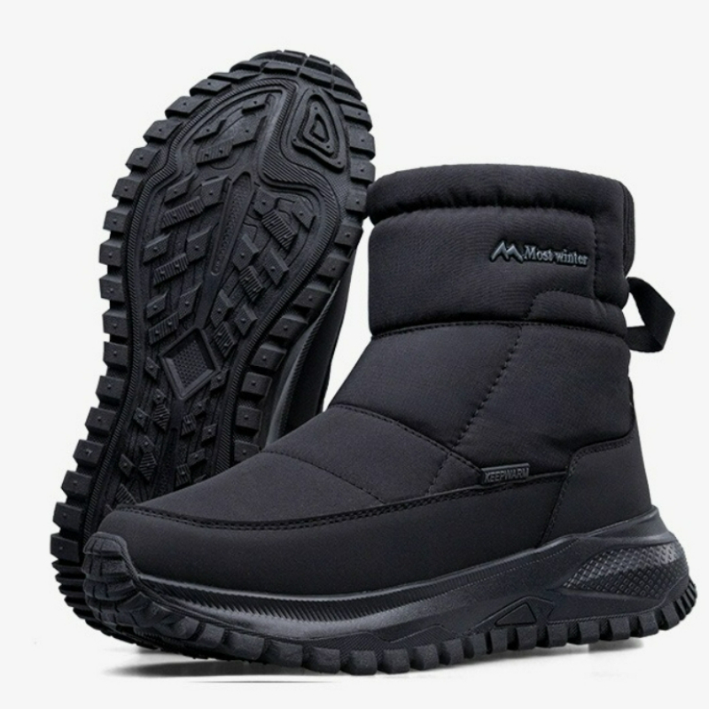 Men's Boots Warm Snow Boots Wa - Sewing Zipper reseña y precio