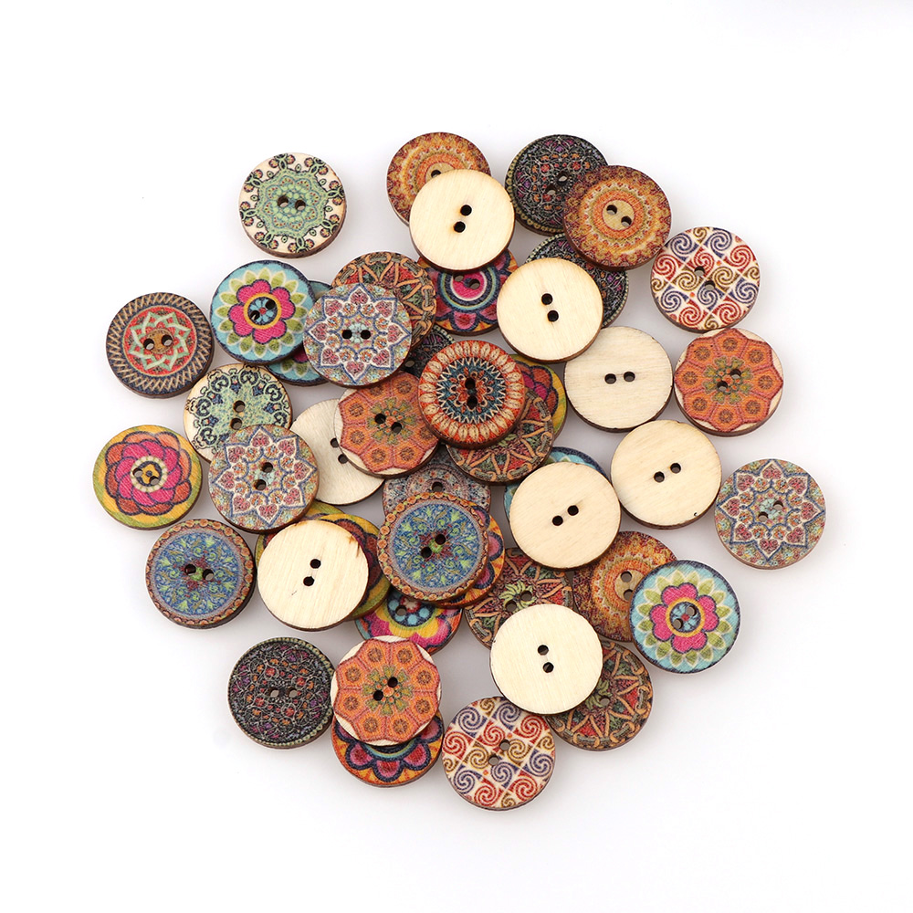 50/100pcs Vintage Series Woode - Textile Sewing Patterns reseña y precio