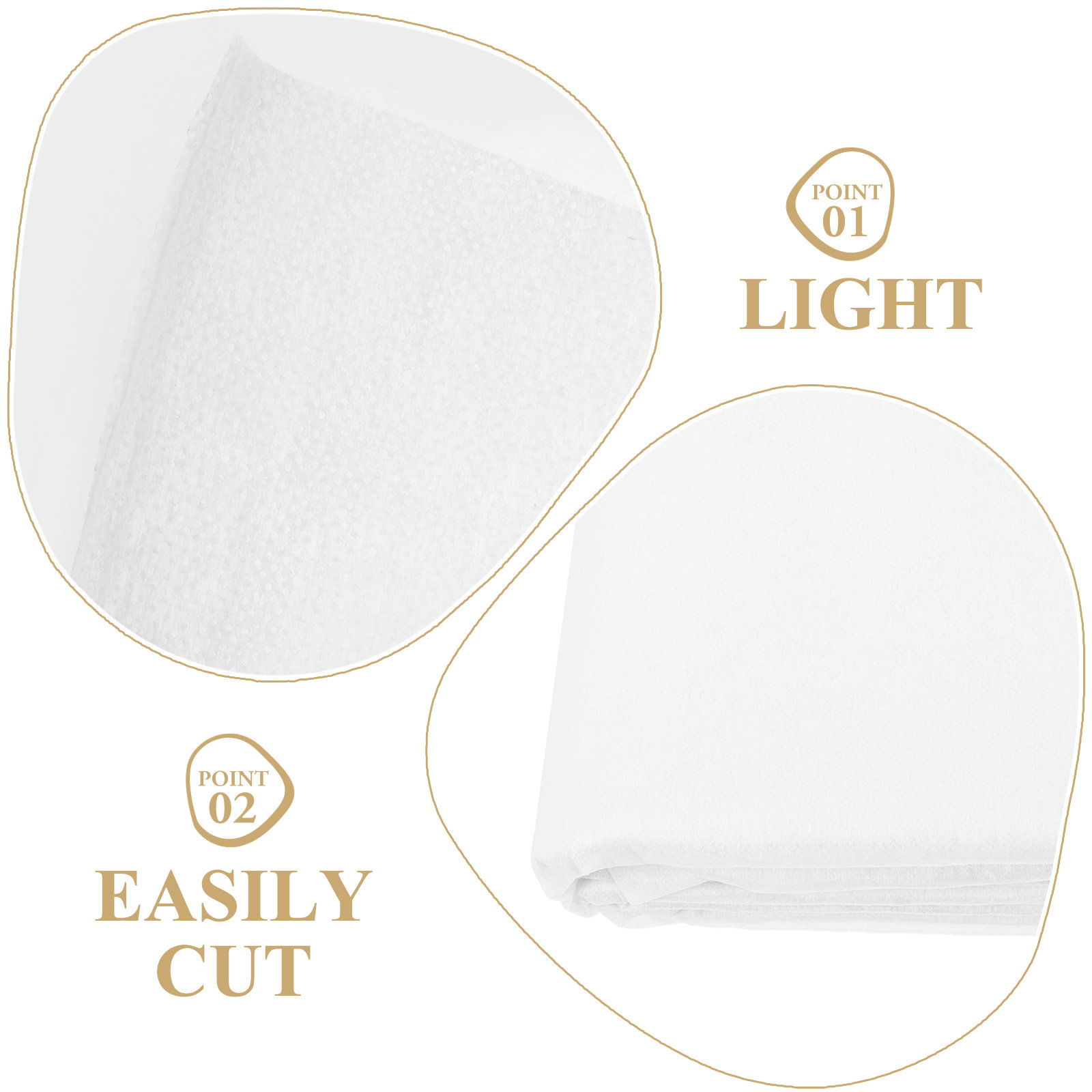 Non-Woven Fusible Interfacing  - Interfacing Iron On reseña y precio