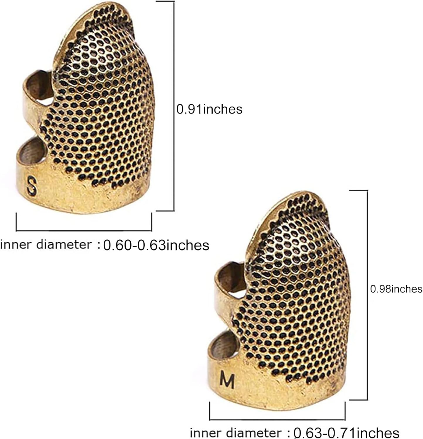 Adjustable Metal Sewing Thimbl - Sewing Thimble Metal reseña y precio
