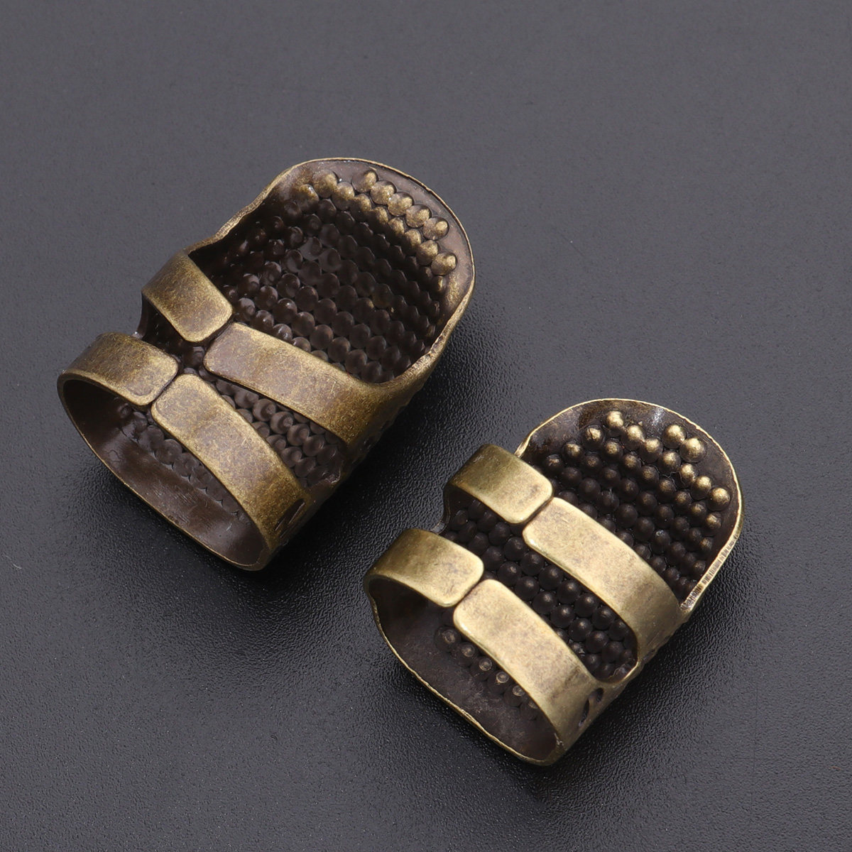 Vintage Metal Adjustable Sewin - Sewing Thimble Metal reseña y precio