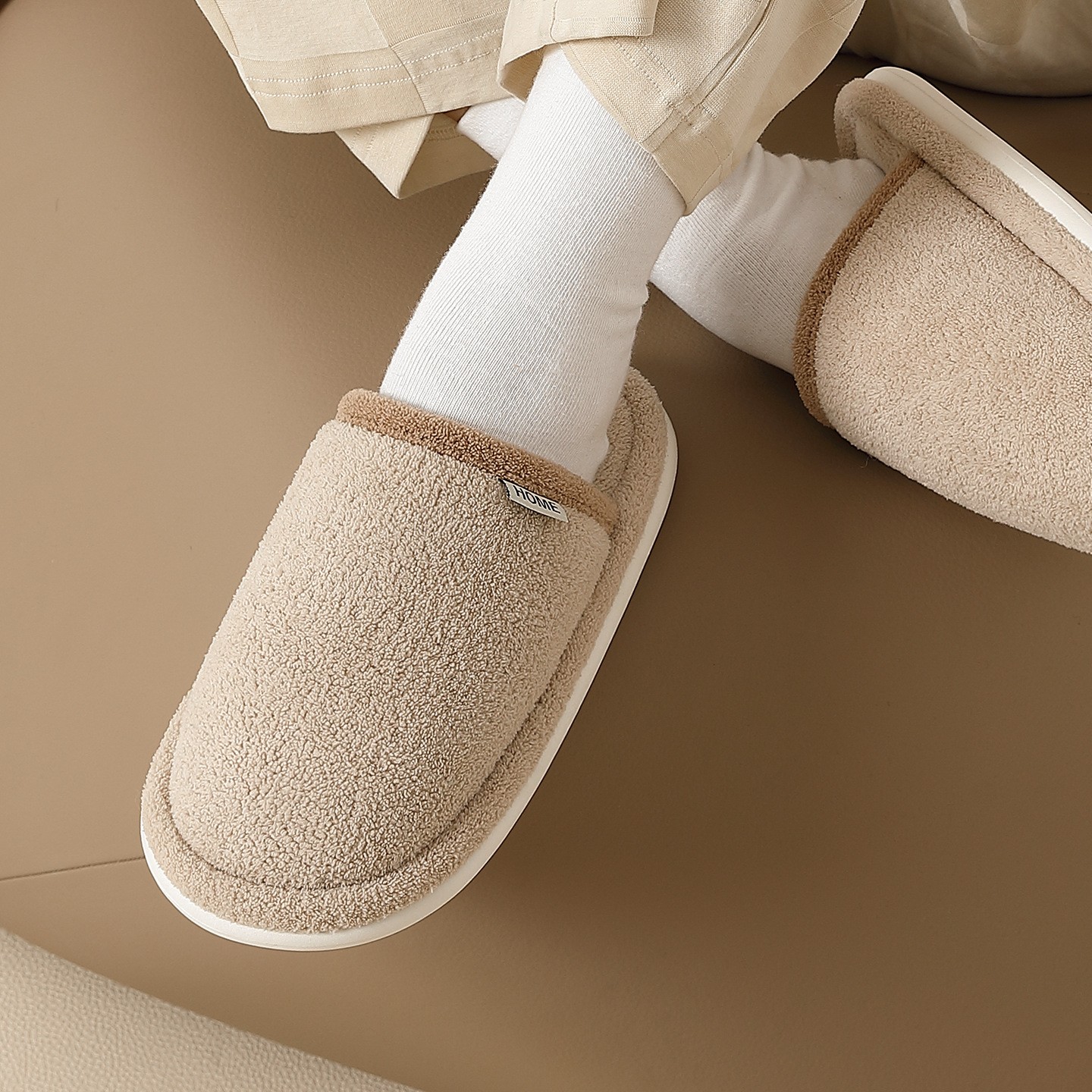 New Winter Men Warm Slippers W - Sewing House reseña y precio