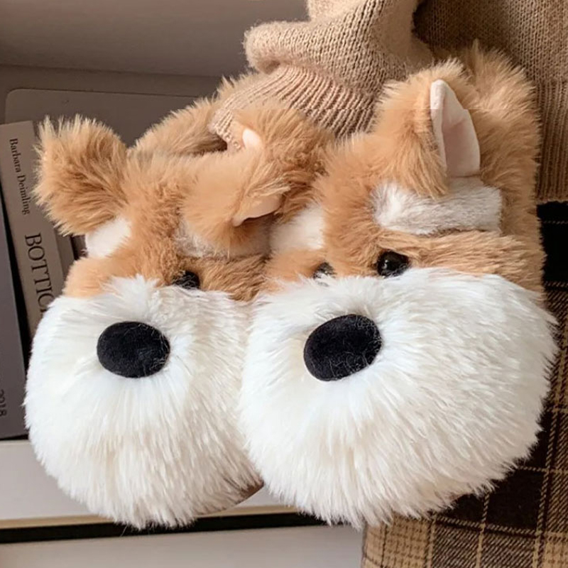 Dog Home Fuzzy Slipper Women P - Sewing House reseña y precio