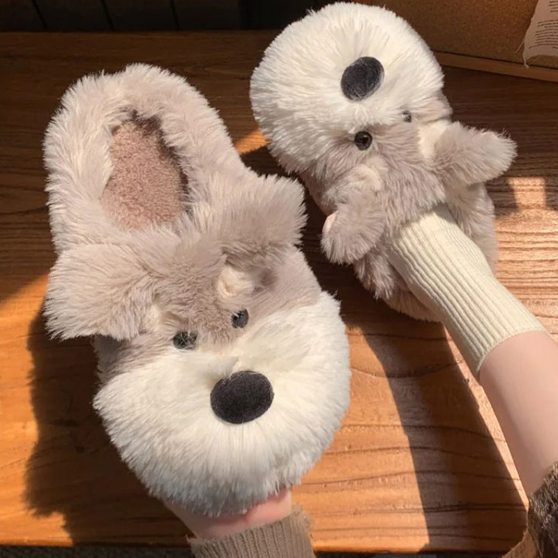 Dog Home Fuzzy Slipper Women P - Sewing House reseña y precio