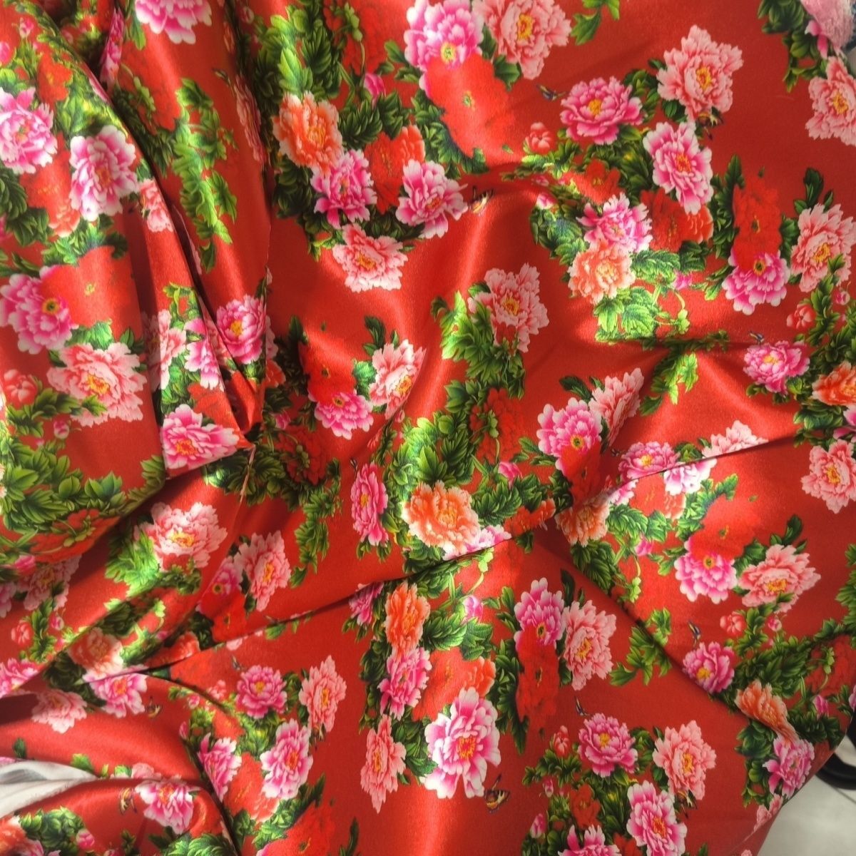 Satin Fabric Cloth without Ove - Sewing And Textile reseña y precio