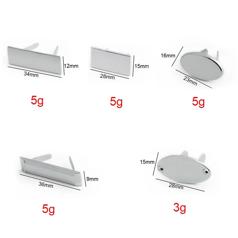 50/100PCS 36/34/28/23MM Oval,R - Sewing Labels reseña y precio