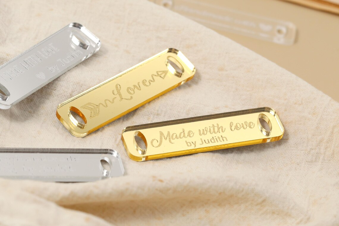 30/50/100pcs Personalized Hand - Sewing Labels reseña y precio