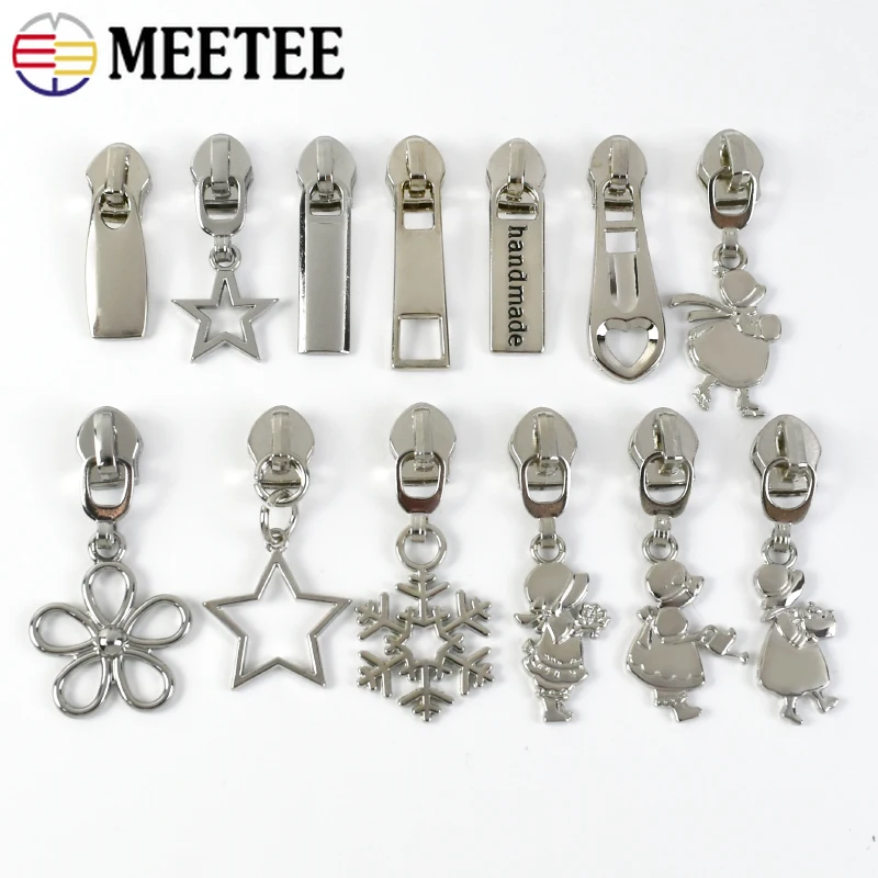 Metal Zipper Slider 5# 5-20Pcs - Textile And Sewing Supply reseña y precio