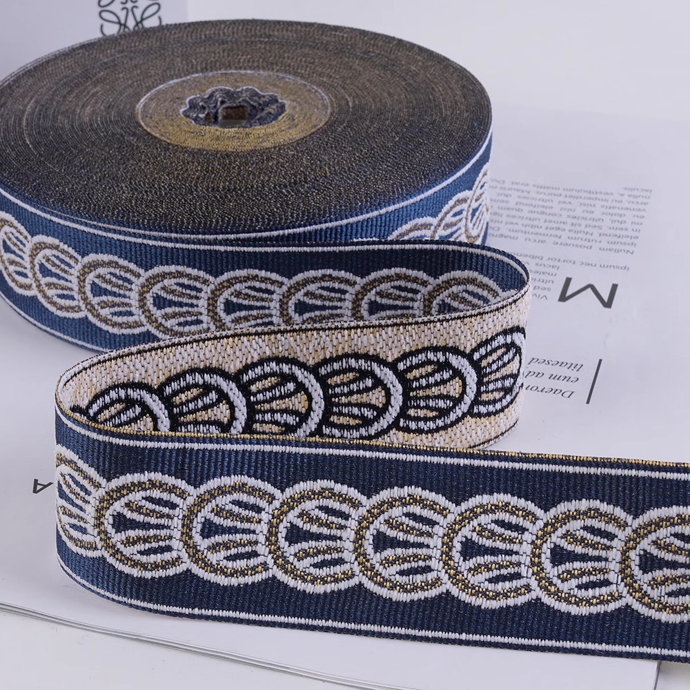 25 Meters Luxury Woven Jacquar - Sewing Thread In Textile reseña y precio