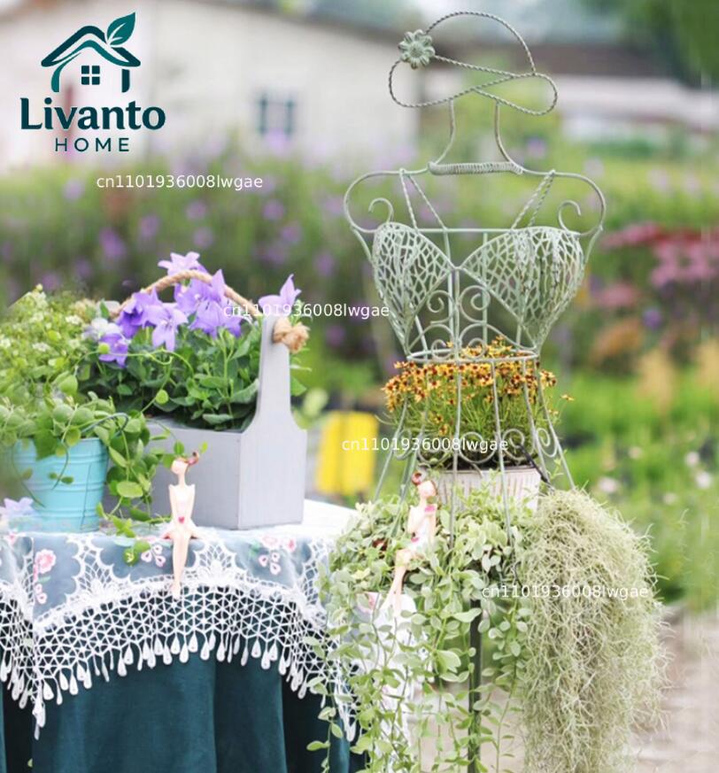 Decorative Metal Garden Dress  - Dress Form Mannequin reseña y precio