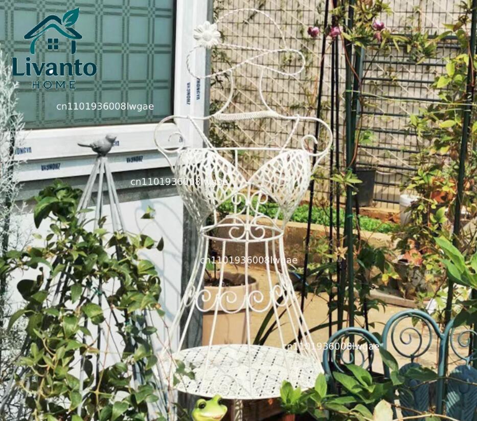 Decorative Metal Garden Dress  - Dress Form Mannequin reseña y precio