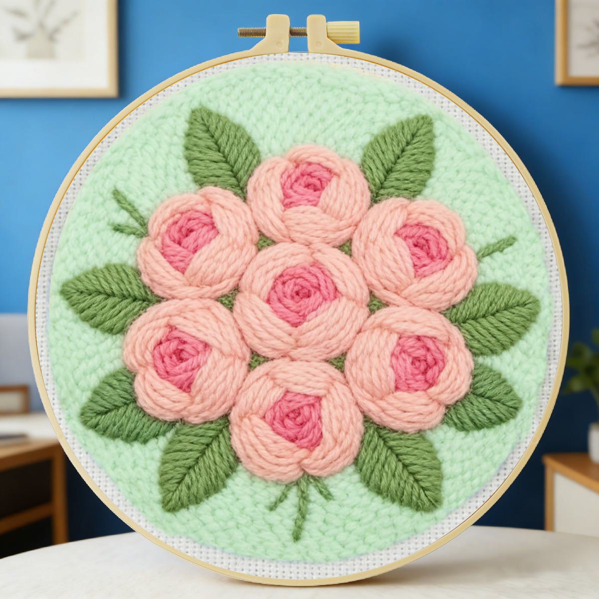20X20CM/7.87inch Flower punch  - Is Sewing Textile Art reseña y precio