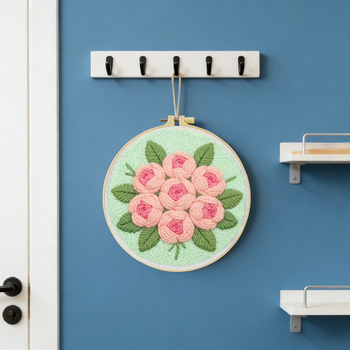 20X20CM/7.87inch Flower punch  - Is Sewing Textile Art reseña y precio