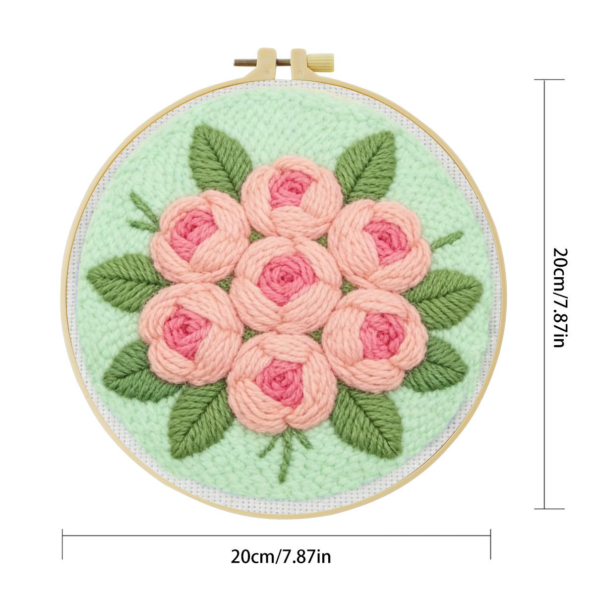 20X20CM/7.87inch Flower punch  - Is Sewing Textile Art reseña y precio